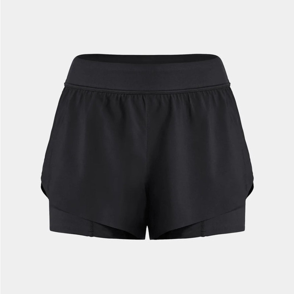 Women's Black Athletic Shorts
